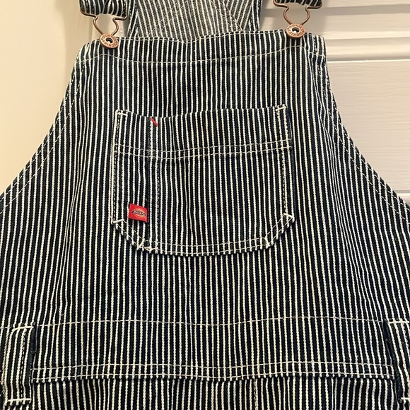 Striped Dickies Denim Overalls - Picture 3 of 8
